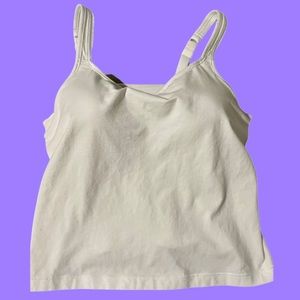 Bali white camisole with built in underwire bra size 40D